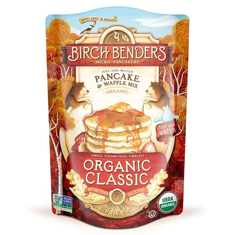 Organic Pancake And Waffle Mix Classic Recipe By Birch