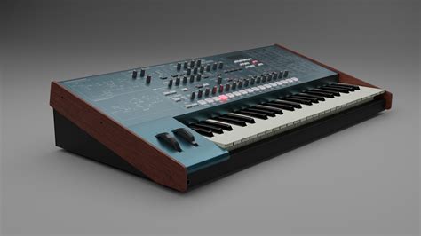 3D Korg MS2000 Synthesizer - TurboSquid 2227577