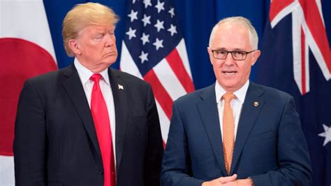 Turnbull Mocks Trump Australian Prime Minister Imitates Us President