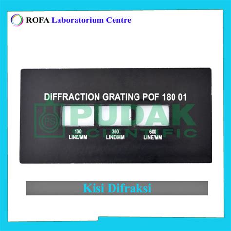 Jual Kisi Difraksi Diffraction Grating Alat Percobaan Difraksi