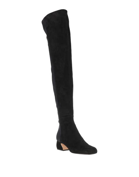 Sergio Rossi Suede Over The Knee Boots Flash Sales