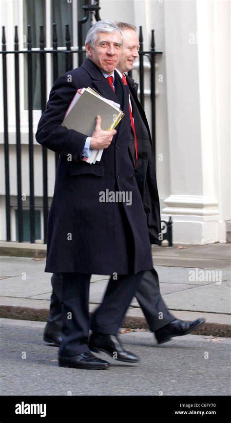 Secretary Of State For Justice Jack Straw Arrives In Downing Street