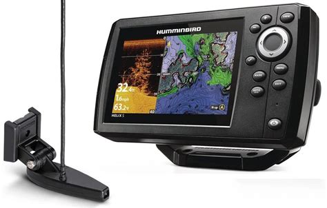 Humminbird Helix 5 Fishfinder Chirp Di Gps G3 And Xnt 9 Hw T Transducer