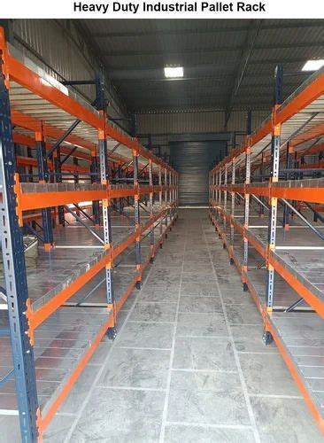 Mild Steel Free Standing Unit Heavy Duty Industrial Pallet Rack For