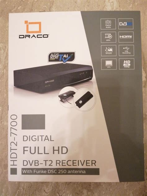 Draco Full Hd Dvb T Receiver Tv Home Appliances Tv Entertainment