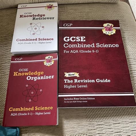 Gcse Aqa Combined Science Revision Guides Can Sell Depop