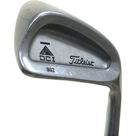 Used Titleist Dci 962 Iron Set 3 Pw Used Golf Club At