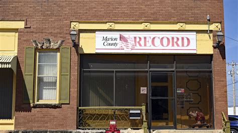 Items Seized In A Police Raid At The Marion County Record Newspaper In