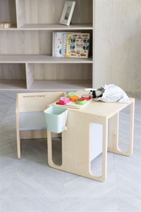 Комплект стол стул | Куб Монтессори | Стол стул Монтессори | Растущий ...