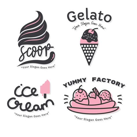 Ice Cream Logo Free Vector Art 8202 Free Downloads