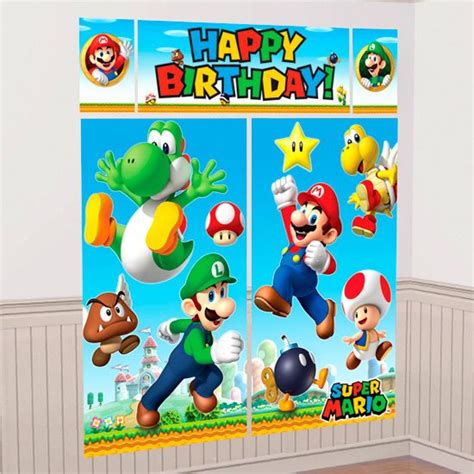 Decoraci N De Pared Super Mario Comprar Online Miles De Fiestas