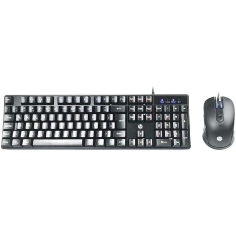 Kit Gamer Hp Teclado Gamer Abnt Mouse Gamer Preto Km Submarino