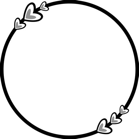 circle frame border  vector graphic  pixabay