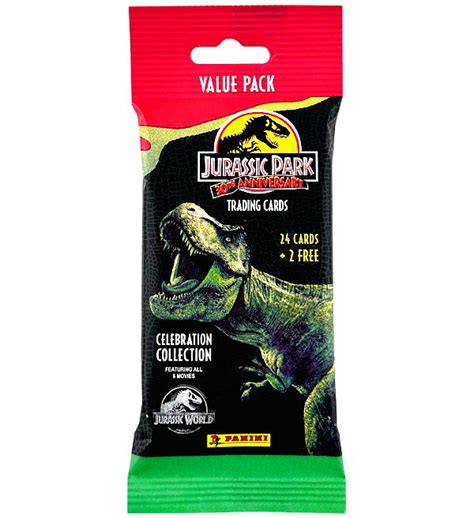 Panini Jurassic 30th Anniversary Trading Cards Fatpack Booster