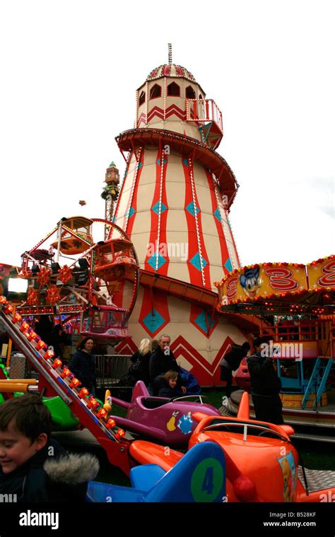 Goose fair rides helter skelter The Goose fair is probably the largest ...