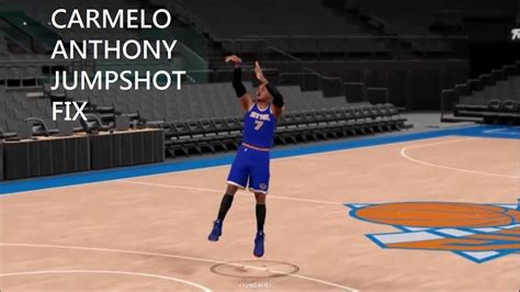 2k16 Carmelo Anthony Jumpshot Fix Youtube