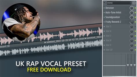 UK RAP Autotune Vocal Preset Settings Free Vocal Preset Inspired By