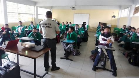 Guardia Nacional Imparte Conferencias De Prevención Del Delito En