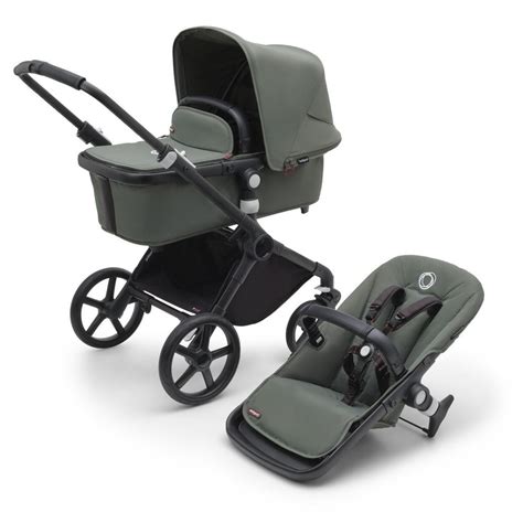 Коляска 2в1 Bugaboo Fox Cub шасси Black (Forest green) - купить с ...