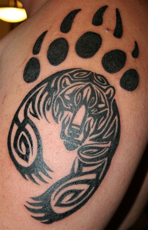 Tribal Tattoos Bear All About Tatoos Ideas