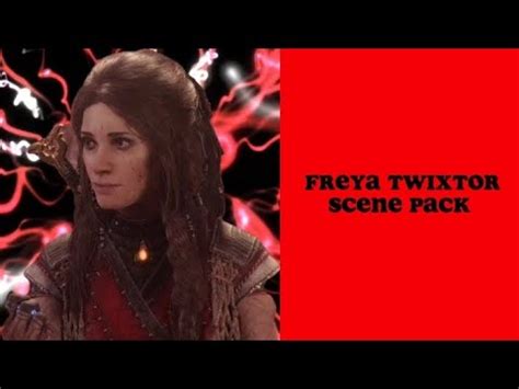 God Of War Ragnarok Freya Twixtor Scene Pack YouTube