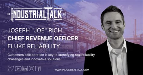 Joseph Rich With Fluke Reliability Industrial Talk