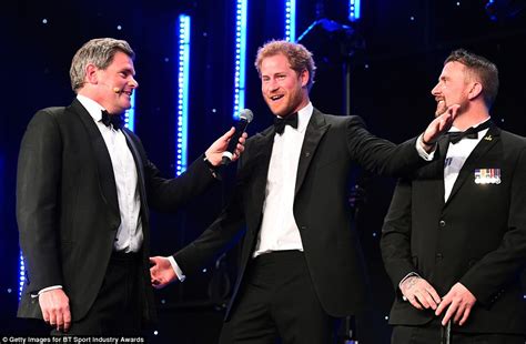 Prince Harry Joins His Invictus Games Comrades At Bt Sport Industry