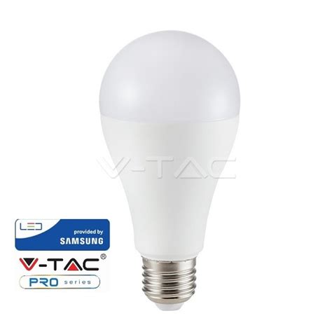 V Tac Pro Vt Lampadina Led E Classic Bulbo W Chip Samsung Sku