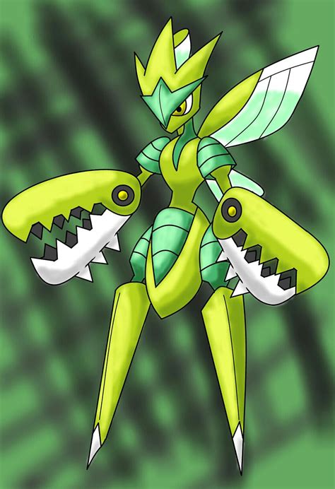 Shiny Mega Scizor by Jetgoshi on DeviantArt