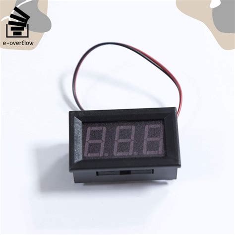 Jual Ac V Inch Digital Voltmeter Voltage Meter Volt Display