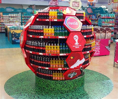 A Display In A Store Filled With Lots Of Drinks