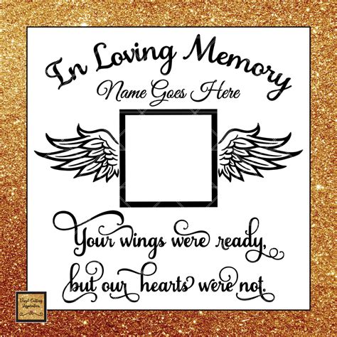 In Loving Memory Template