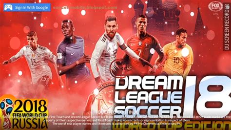 Download Dls Mod Fifa World Cup Russia 2018 Apk Obb Soccer Mobile