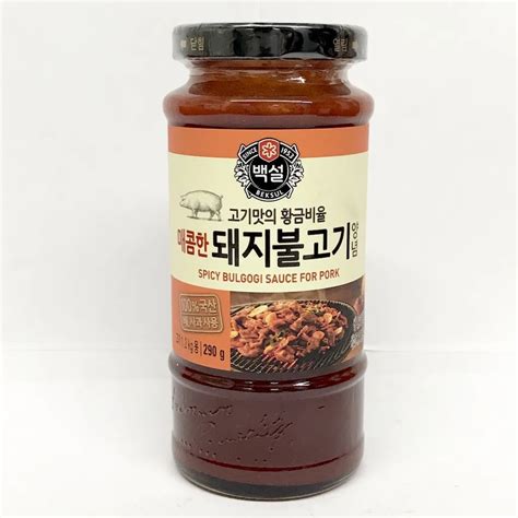 Beksul Korean Spicy Bulgogi Pork Marinade Sauce 290g Wah Hing