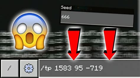 Never Go To These Coordinates On The 666 Seed Minecraft Pe Scary