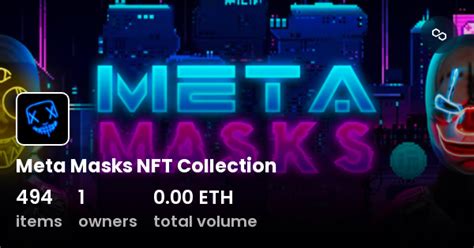 Meta Masks Nft Coiiection Collection Opensea