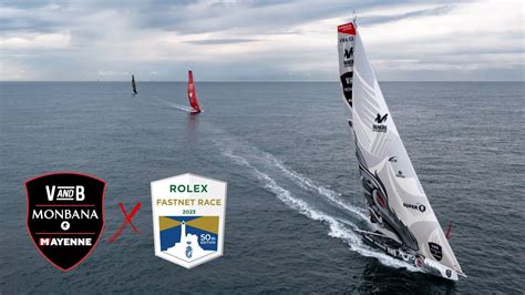 Rolex Fastnet Race 2023 IMOCA V And B Monbana Mayenne Maxime