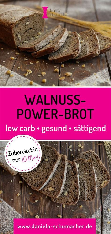 Das Beste Power Brot Ever Low Carb Walnuss Brot Mit N Ssen Und Kernen