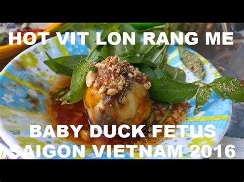 Hot Vit Lon Rang Me Baby Duck Drenched In Tamarind Sauce Saigon Vietnam