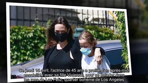 Angelina Jolie Et Sa Fille Vivienne Complices Elle A Bien Grandi