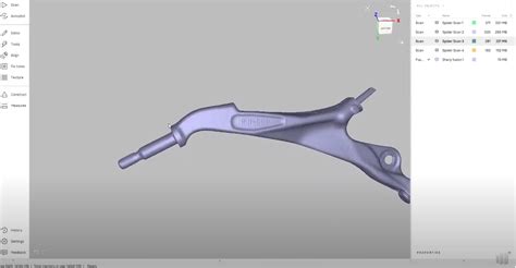 Post Processing A D Scan With Artec Studio And Geomagic Control X