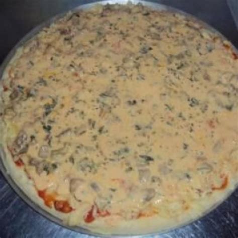 Receita De Pizza De Estrogonofe De Frango Carl Cybercook