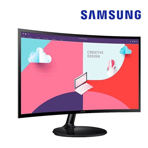 SAMSUNG 24″ Inch LS24C360EAEXXS Essential Curved Monitor S3 S36C - Geon ...