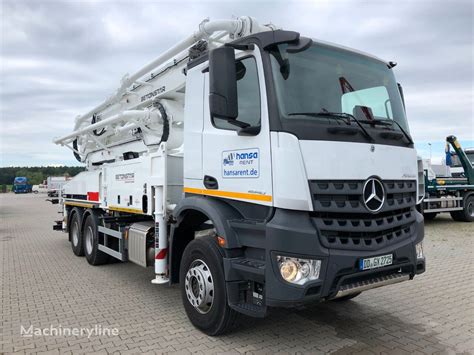 Pompa Do Betonu Betonstar H Rz Na Podwoziu Mercedes Benz Arocs