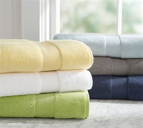 Pb Classic Gram Weight Bath Towels Pottery Barn Hand Towel