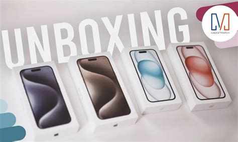 iPhone 15 + 15 Pro Series MEGA UNBOXING! - GadgetMatch