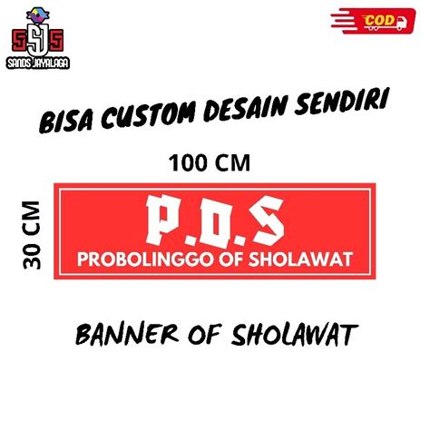 Jual BANNER SYEKHERMANIA BANNER CUSTOM BANNER SHOLAWAT BANNER