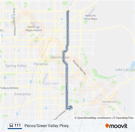 Ruta Horarios Paradas Y Mapas A Pecos Northbound Actualizado