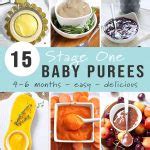 15 Stage One Baby Food Purees (4-6 Months) - Baby Foode