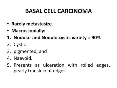 SOLUTION: Malignant lesions of skin - Studypool